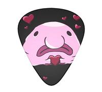 Love Blob Fish Blobfish - Plettri per chitarra a basso elettrico per chitarra acustica (12 punti)