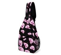 Love Blob Fish Blobfish Sling Bag Crossbody Backpack Travel Chest Daypack