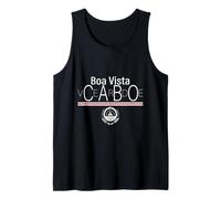 Love Boa Vista Cabo Capo Verde Con Emblema Capo Verde Canotta