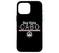 Love Boa Vista Cabo Capo Verde Con Emblema Capo Verde Custodia per iPhone 16 Pro Max