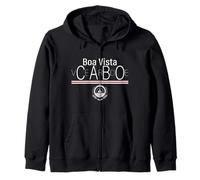Love Boa Vista Cabo Capo Verde Con Emblema Capo Verde Felpa con Cappuccio