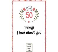 Love Book Cook Printing 50 Things I love about you (Tascabile)