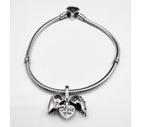 Love Box San Valentino - Bracciale + charm in argento 925 Les Folies