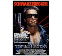 Love By Canvas The Terminator (1984) Poster del film classico, 250 g/m², stampa lucida A4