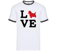 Love Cane Westie Silhouette - Uomo Suoneria - West Highland Terrier Cani Animali