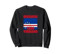Love Cape Capo Verde Distressed Flag Independence Day Felpa