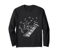 Love Cat, Love Piano e Love Music Maglia a Manica