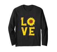 Love Cats Girasole Maglia a Manica