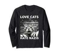 Love Cats sceglie la libertà Maglia a Manica
