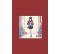 愛 Love Christmas Anime Notebook for Writing, Drawing, Doodling, Journaling, Notes, Lists, Japanese Inspired, Manga, Comics, Music & Culture: Original ... - 100 pages - One Side Plain - One Side Lined