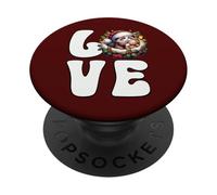 Love Christmas Cat Mom Graphic For Kitten Lover Cute Xmas PopSockets PopGrip Adesivo