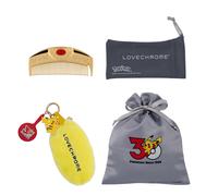 LOVE CHROME x Pokemon 30th Anniversary K24GP TSUKI Pikachu Comb Set