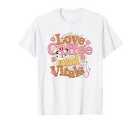 Love Coffee And Vitals - Simpatico Design Medico da Infermiera Maglietta