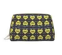 Love Confessions, borsa organizer per cosmetici, trousse con cerniera per pennelli (grande), Ti amo con tutto il mio cuore, Taglia unica