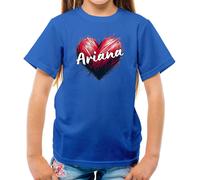 Love Cuore Ariana - T-Shirt - Canzone Cantante Ventola Love Grande Music