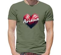 Love Cuore Ariana - T-Shirt - Canzone Cantante Ventola Love Grande Musicale