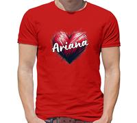 Love Cuore Ariana - T-Shirt - Canzone Cantante Ventola Love Grande Musicale