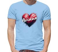 Love Cuore Ariana - T-Shirt - Canzone Cantante Ventola Love Grande Musicale