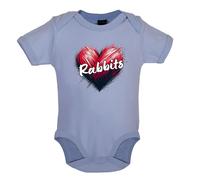 Love Cuore Conigli - Bambino T-Shirt / Body - Olandese Holland Nano Lop Coniglio