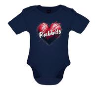 Love Cuore Conigli - Bambino T-Shirt / Body - Olandese Holland Nano Lop Coniglio