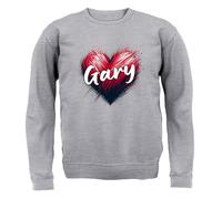 Love Cuore Gary - Adulti Felpa/Maglione - Musica Barlow Take Singer Che Concerto