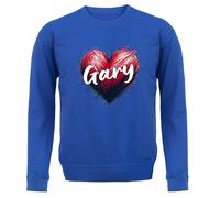 Love Cuore Gary - Bambini Felpa/Maglione - Musica Barlow Take Singer Che