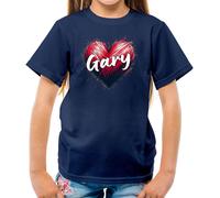 Love Cuore Gary - T-Shirt - Musica Barlow Take Cantante Che Concerto