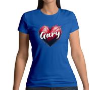 Love Cuore Gary - T-Shirt - Musica Barlow Take Cantante Che Gig