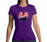 Love Cuore Gary - T-Shirt - Musica Barlow Take Cantante Che Gig