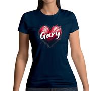 Love Cuore Gary - T-Shirt - Musica Barlow Take Cantante Che Gig
