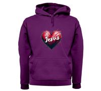 Love Cuore Gesù - Adulti Felpa/Maglione - Cristo Chiesa Preghiera Religion