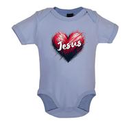 Love Cuore Gesù - Bambino T-Shirt / Body - Cristo Chiesa Preghiera Religion