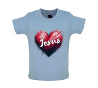 Love Cuore Gesù - Bambino T-Shirt / Body - Cristo Chiesa Preghiera Religion