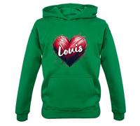 Love Cuore Louis - Bambini Felpa/Maglione - Tomlinson Musica Musicista Band Tour
