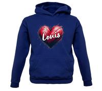 Love Cuore Louis - Bambini Felpa/Maglione - Tomlinson Musica Musicista Band Tour