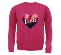Love Cuore Louis - Bambini Felpa/Maglione - Tomlinson Musica Musicista Band Tour