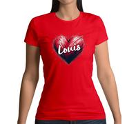 Love Cuore Louis - T-Shirt - Tomlinson Musica Musicista Band Tour Amore