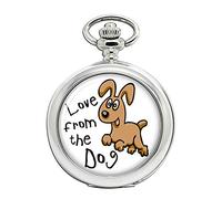 Love da il Cane Orologio da Tasca Cacciatore