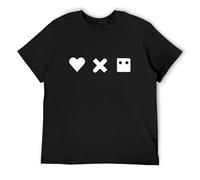 Love Death + Robots Men Black T-Shirt Print Unisex Cotton Tee Shirt S