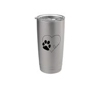 Love Dogs Cute Design Bicchiere termico in acciaio inox doppia parete