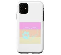 Love Dogs Cute Design Colorful Design Custodia per iPhone 11