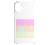 Love Dogs Cute Design Colorful Design Custodia per iPhone 16 Plus