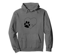 Love Dogs Cute Design Felpa con Cappuccio