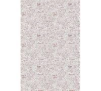 Love Doodle Journal: A Hand-Drawn Red Line Art Notebook - 120 Pages for Notes, Ideas & Creative Thoughts