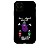 Love Eggplant | Funny Gay Pride Humor - Eggplant Lovers Custodia per iPhone 11