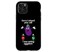 Love Eggplant | Funny Gay Pride Humor - Eggplant Lovers Custodia per iPhone 11 Pro