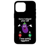 Love Eggplant | Funny Gay Pride Humor - Eggplant Lovers Custodia per iPhone 16 Pro Max