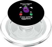 Love Eggplant | Funny Gay Pride Humor - Eggplant Lovers PopSockets PopGrip per MagSafe