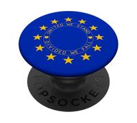 Love Europe Stand United - Divided We Fall USO Bond PopSockets PopGrip Adesivo
