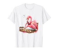 Love Flamingo Donne Camicia Flamingo Lovers per Bambini e Ragazze Maglietta